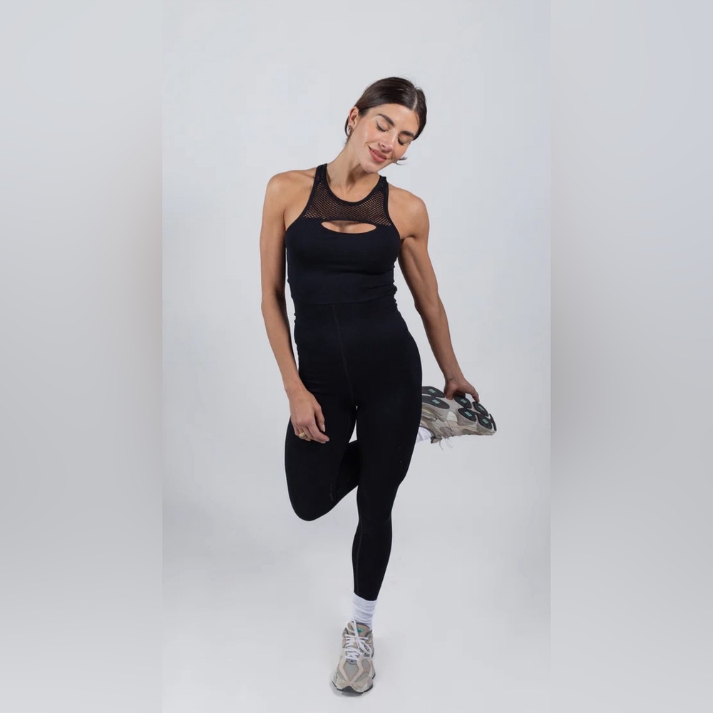 Free People Black Jumpsuit